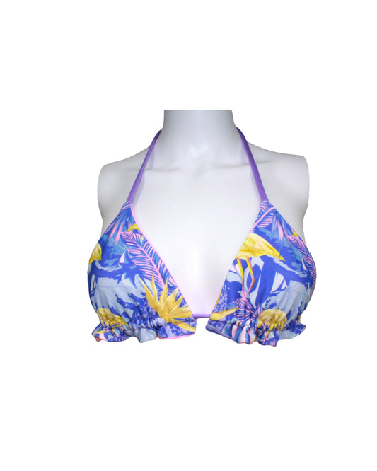 Not Pink Flamingos - Triangle With Ruffle (TWR) Top